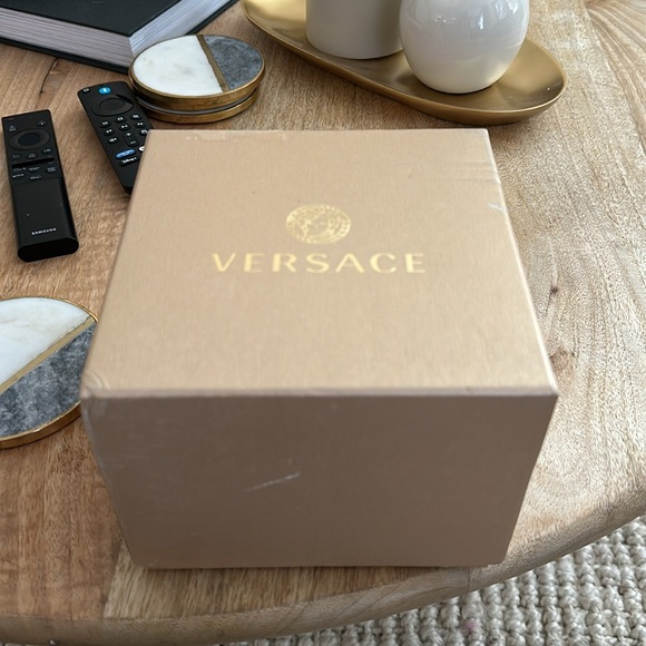 Versace Gold and Silver Watch